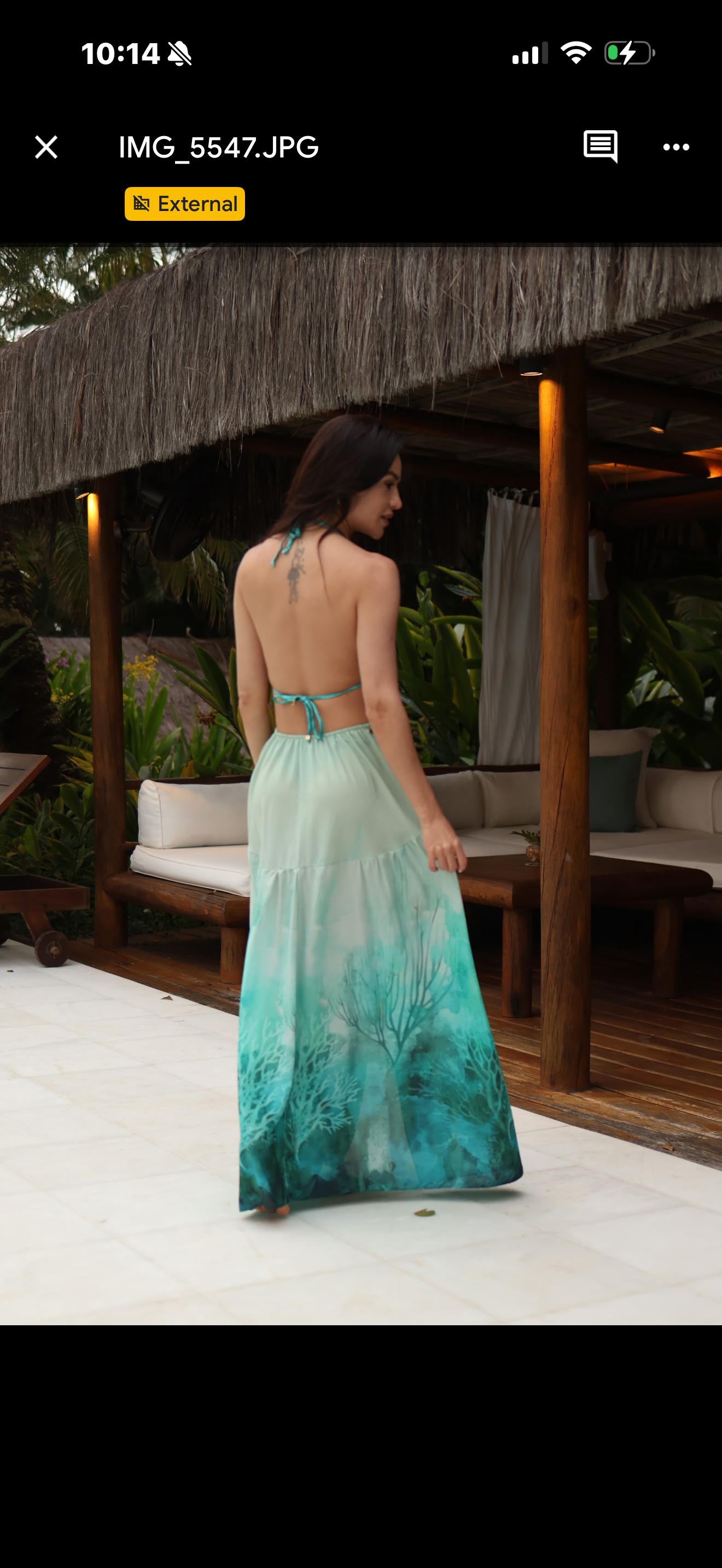 Sea Glass Coral Maxi Cover-Up Skirt