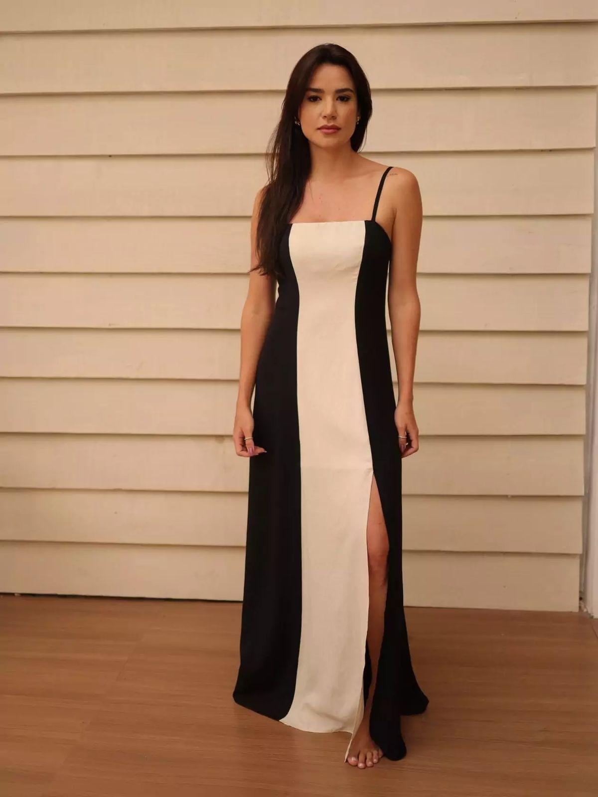 Resort Vibes Maxi Dress Black Ivory
