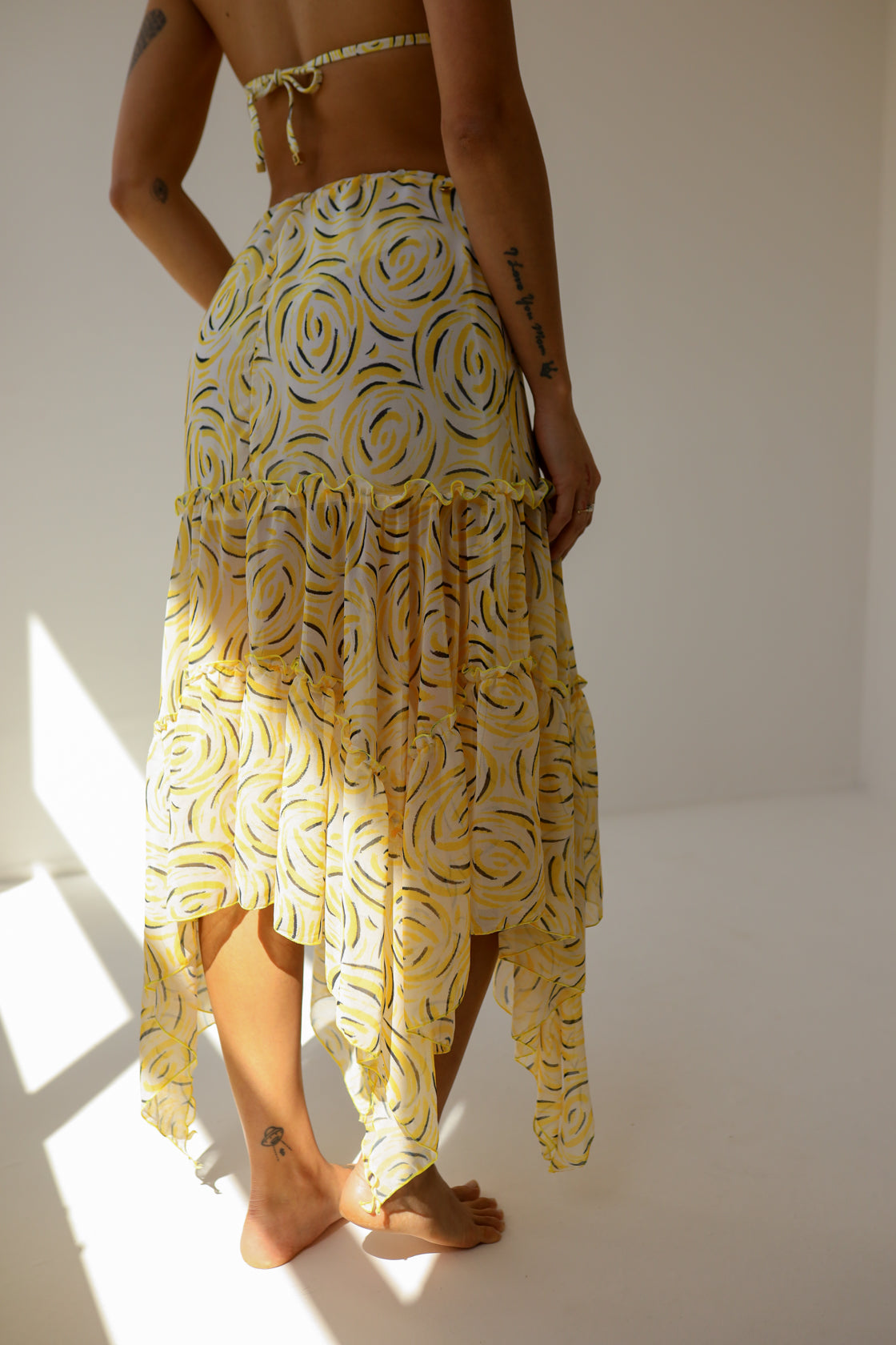 Yellow Flow Skirt – Amazônia B2R