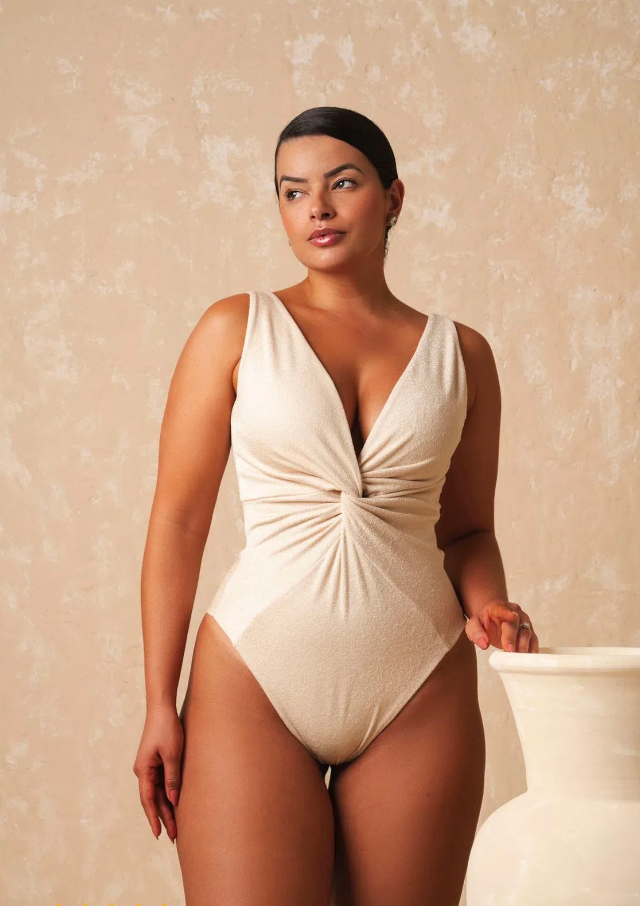 One Piece Swimsuit knot