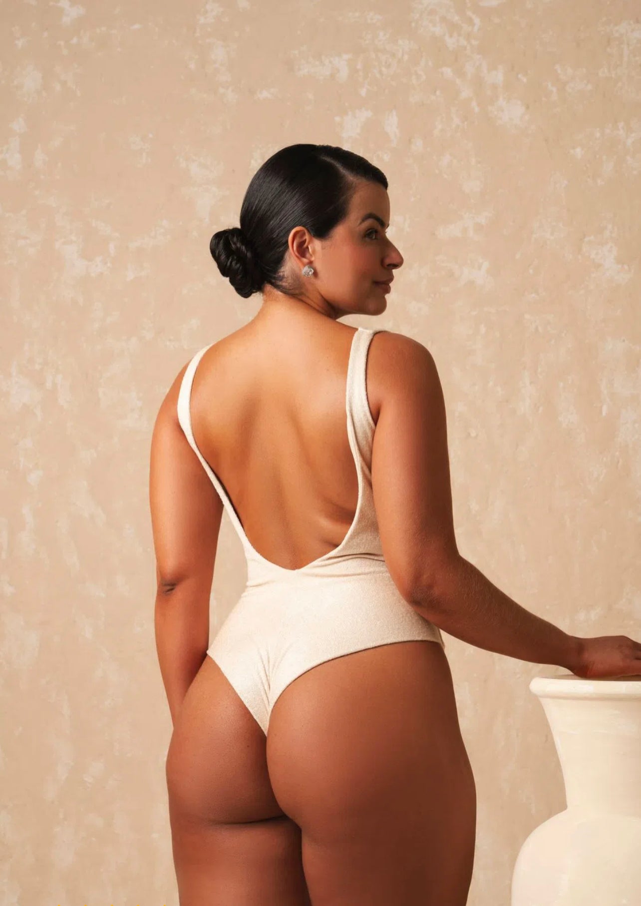 One Piece Swimsuit knot