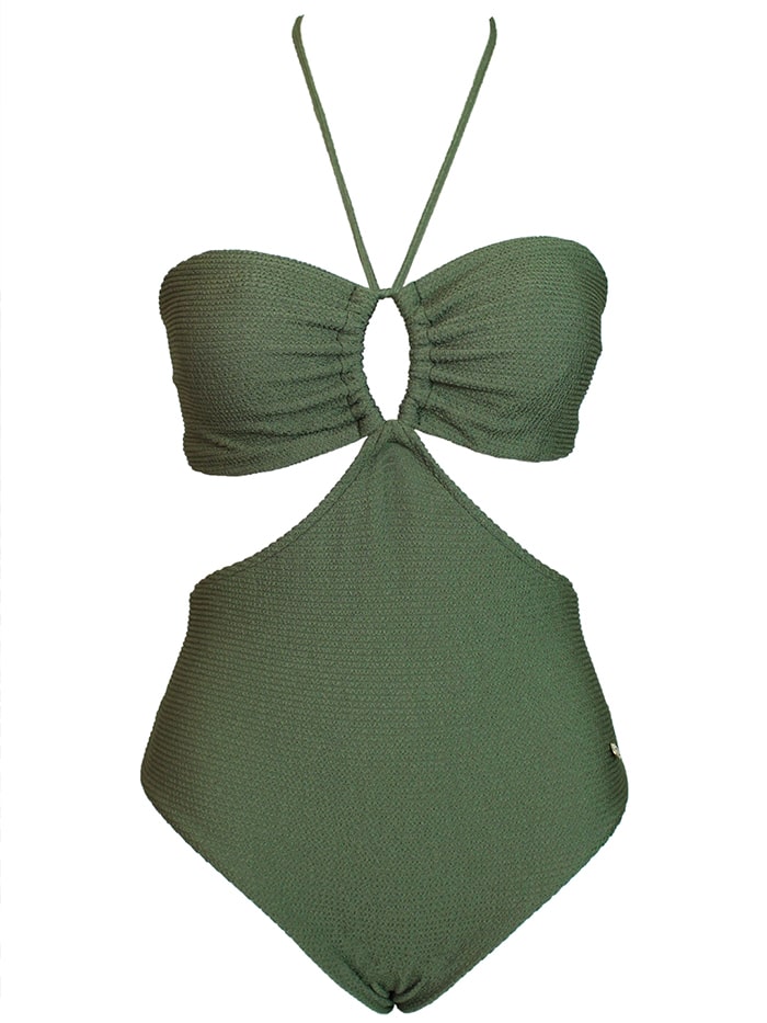 AVOCADO TEXTURE SWIMMING POOL Swimsuit