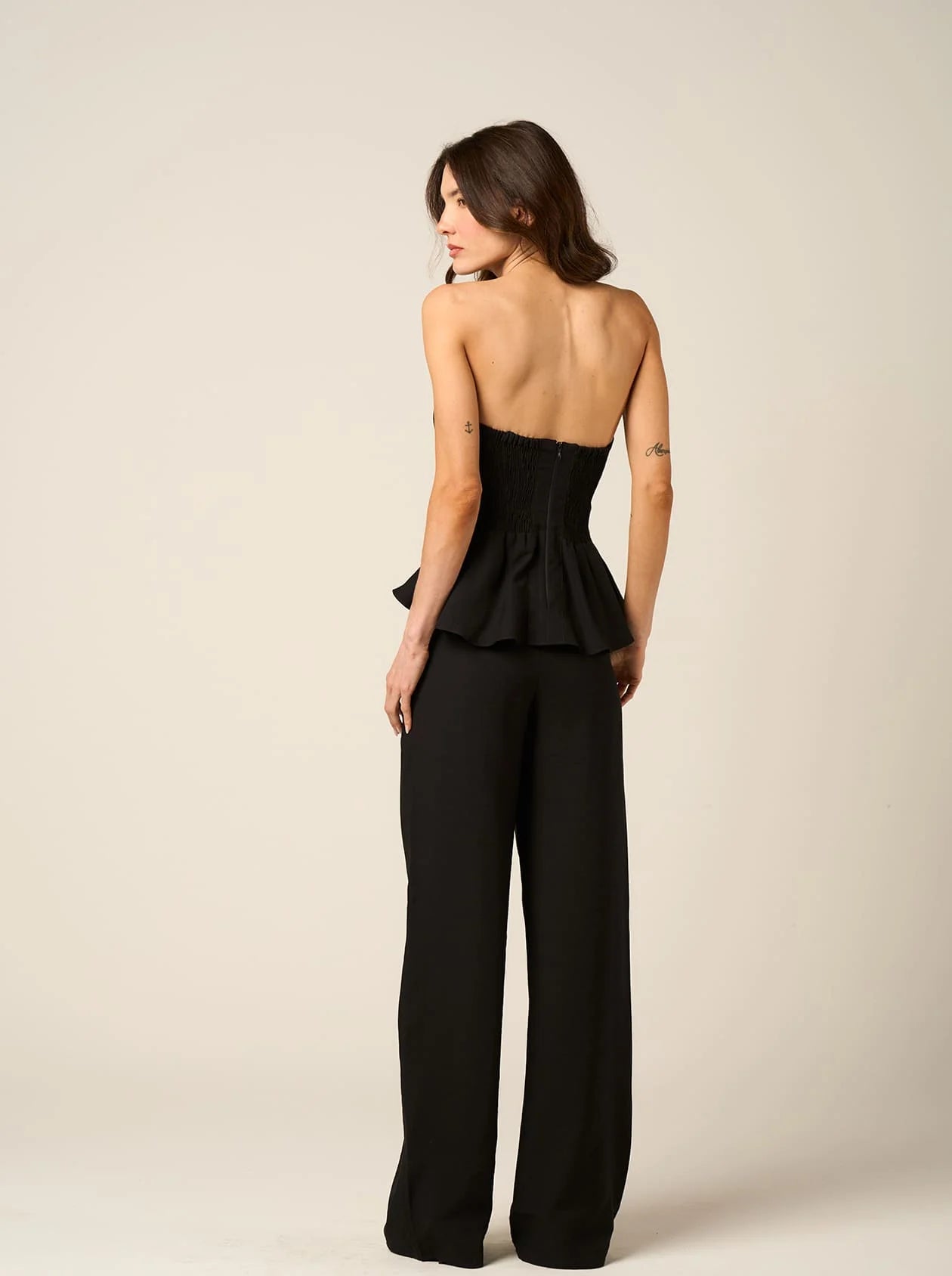 Peony Sculpted Top & Pleated Pants Set – Amazônia B2R