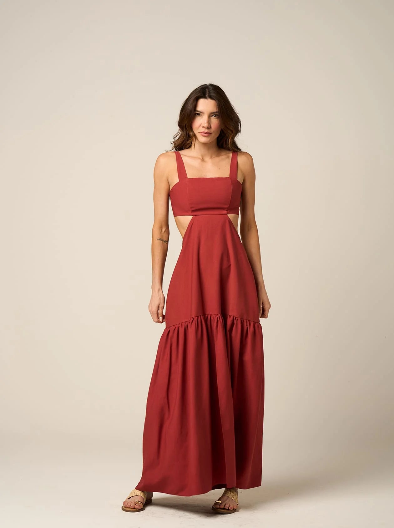 Sunset Cutout Maxi Dress – Amazônia B2R