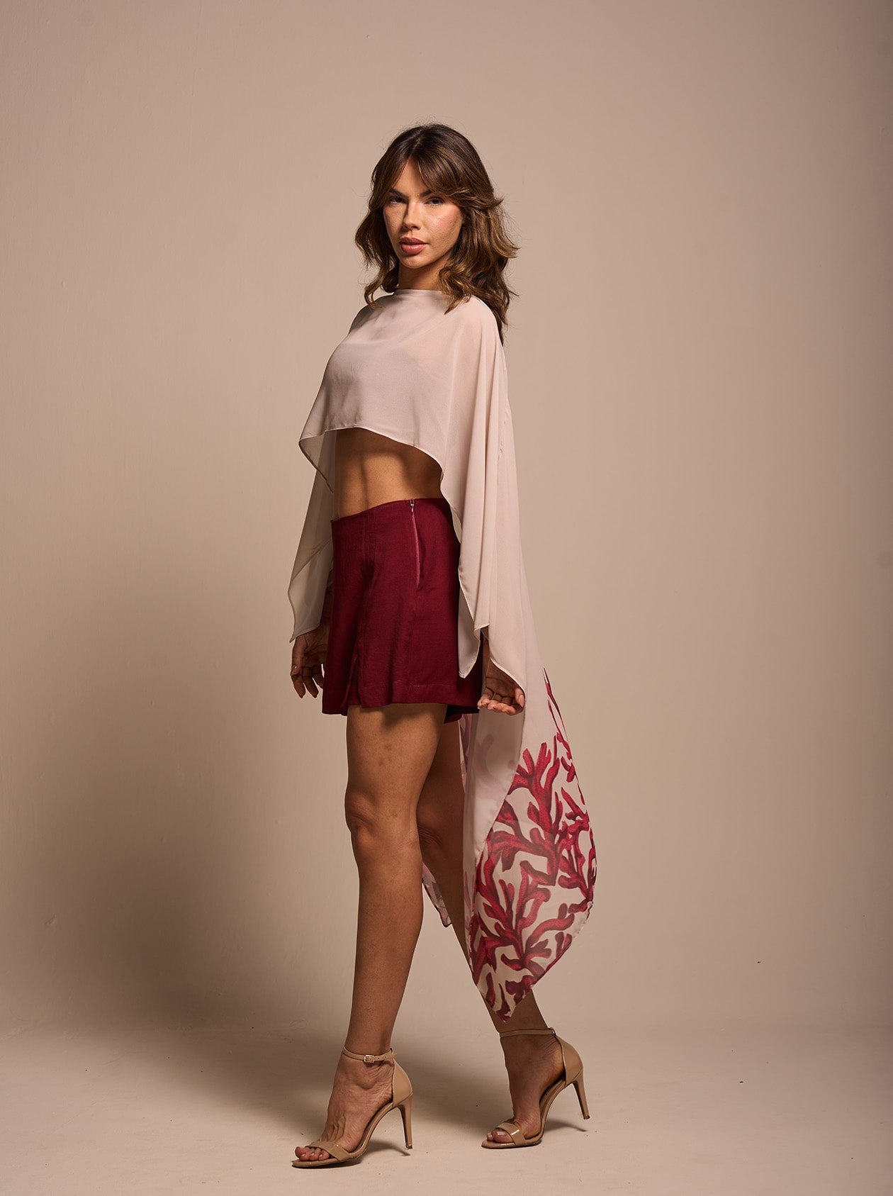 Amazônia B2R – Algae Print Sheer Resort Cape