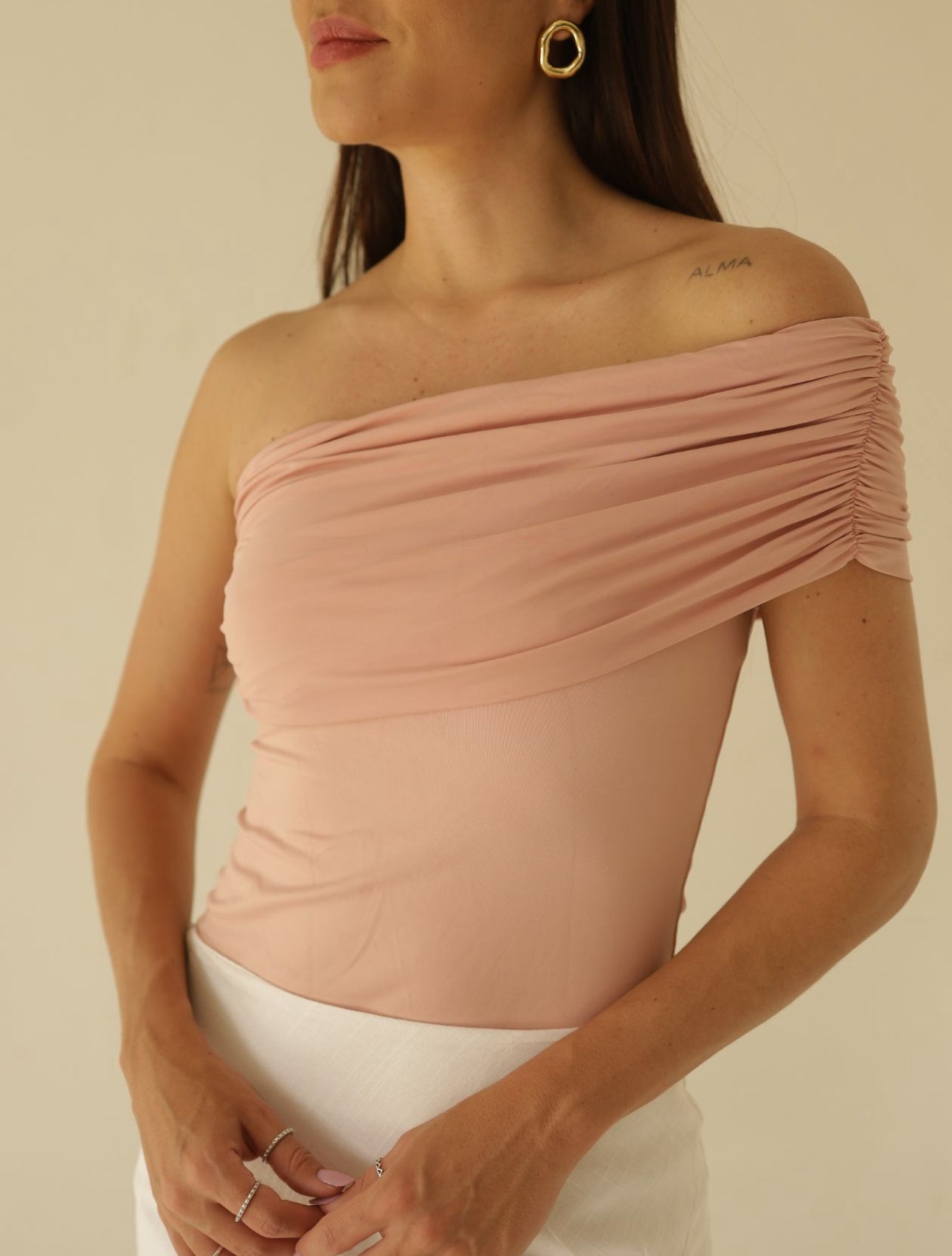 Top Bella One Shoulder