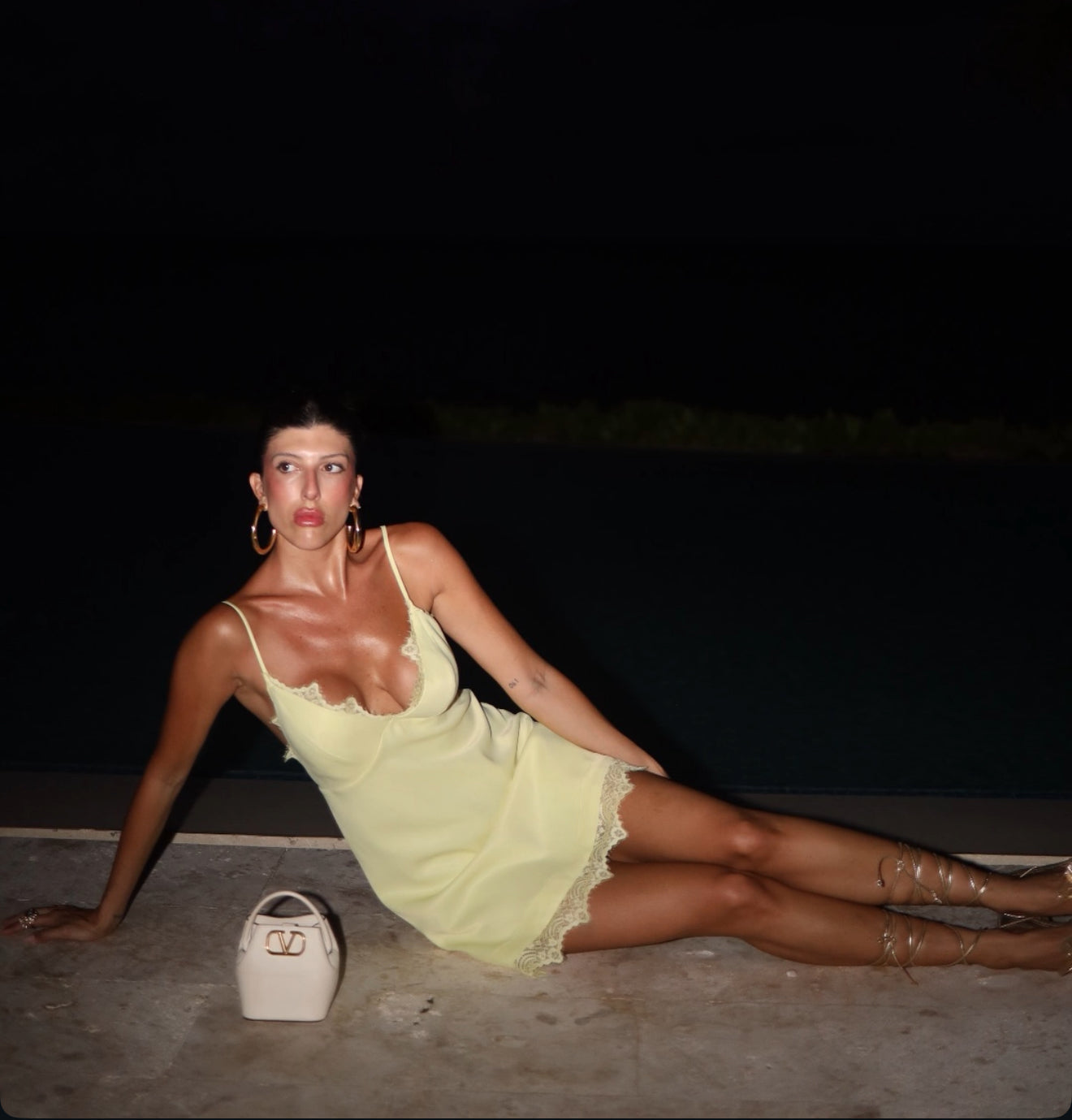 Soft Lace Slip Dress – Resort Nightwear | Brazilian Resortwear
