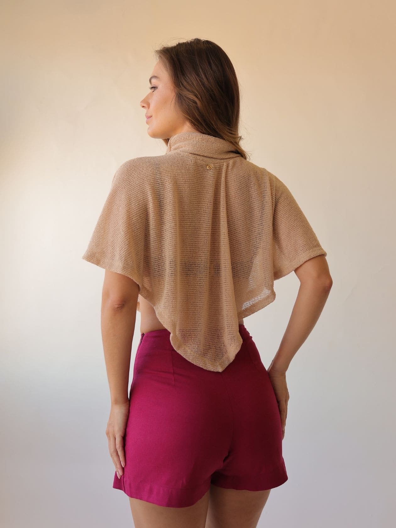Essential Resort Mini Skirt – Berry, Black, Terracotta & Rose | Brazilian Resortwear