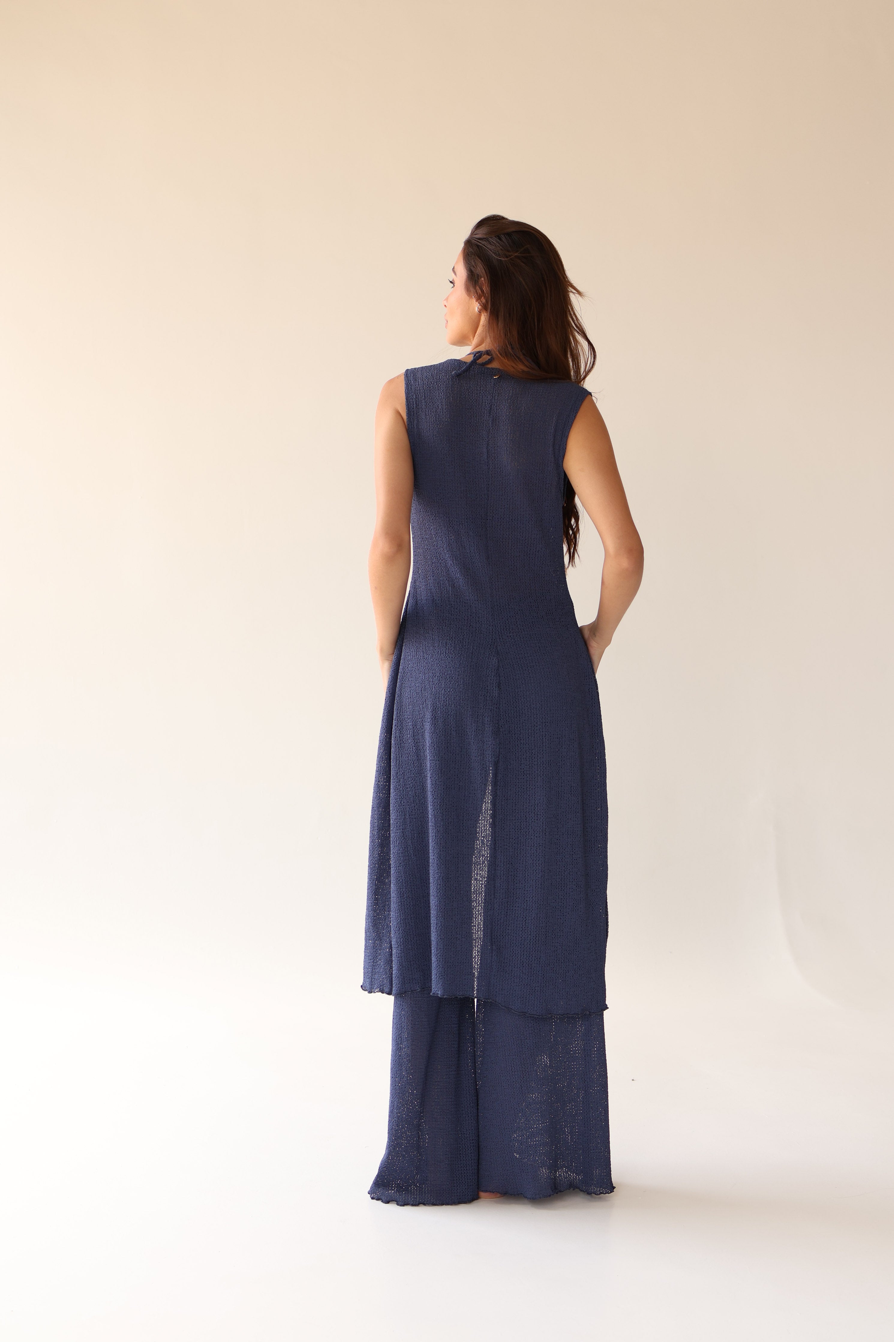 Lightweight Knit Pants Set