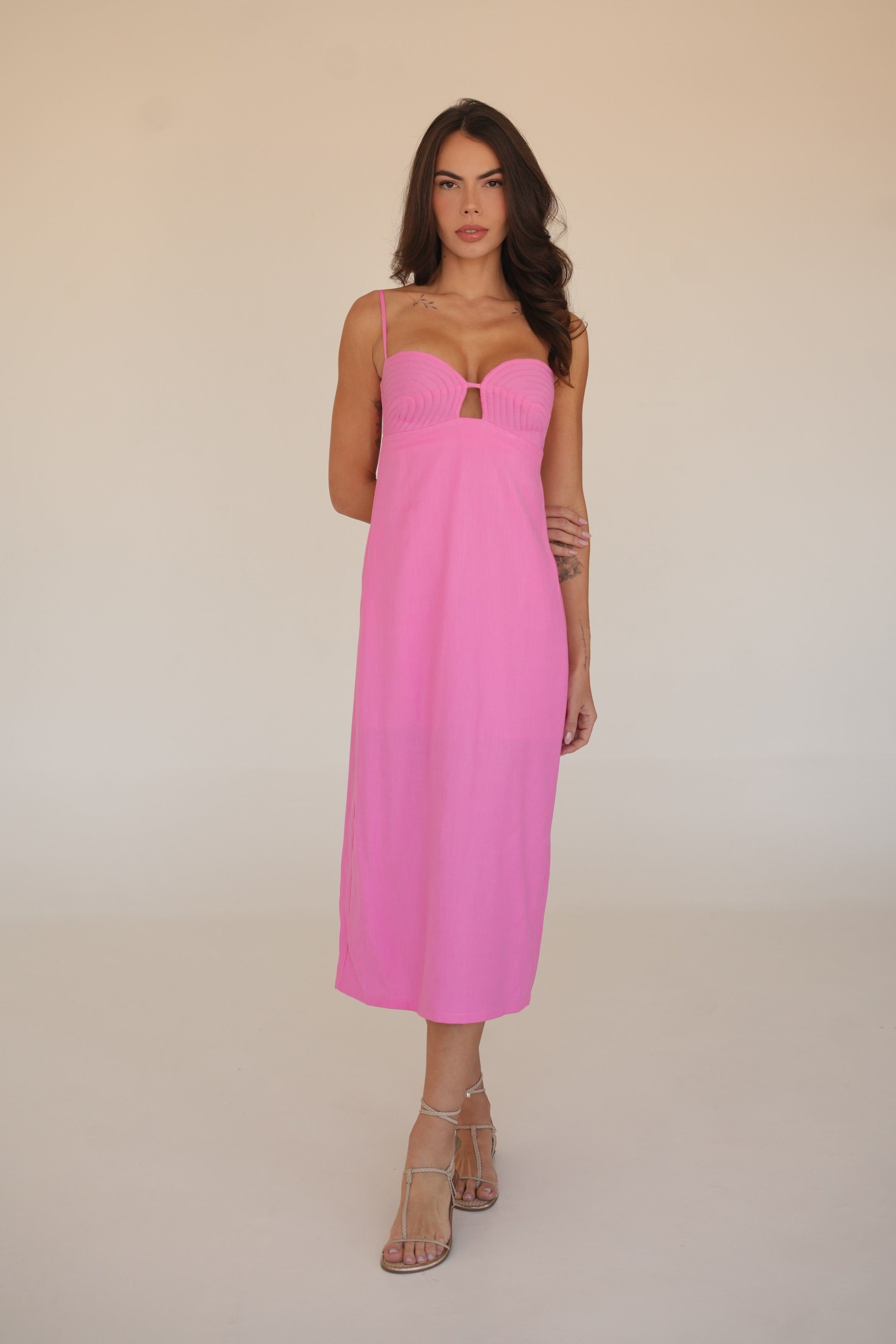 Structured Midi Dress – Amazônia B2R